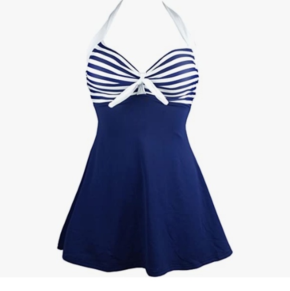 COCOSHIP Other - CocoShip Retro One Piece Swimdress Size Large NWT